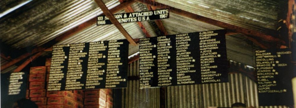 103 Sig Sqn ORs Honour Board