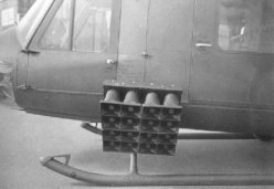 Huey rigged with speakers