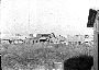 Refugee Village at wire front wire