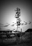 Radio Set AN/TRC-24 on mast at Tan Son Nhut airport, Saigon