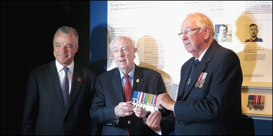 Medals being donated to AWM